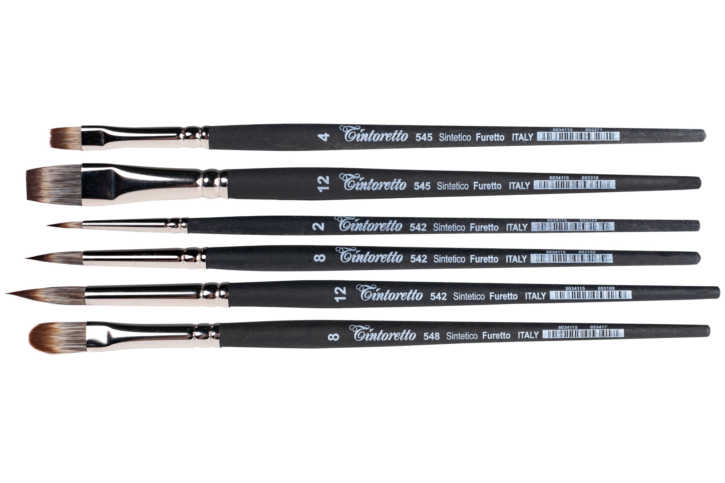 Furetto Synthetic Watercolor Brushes