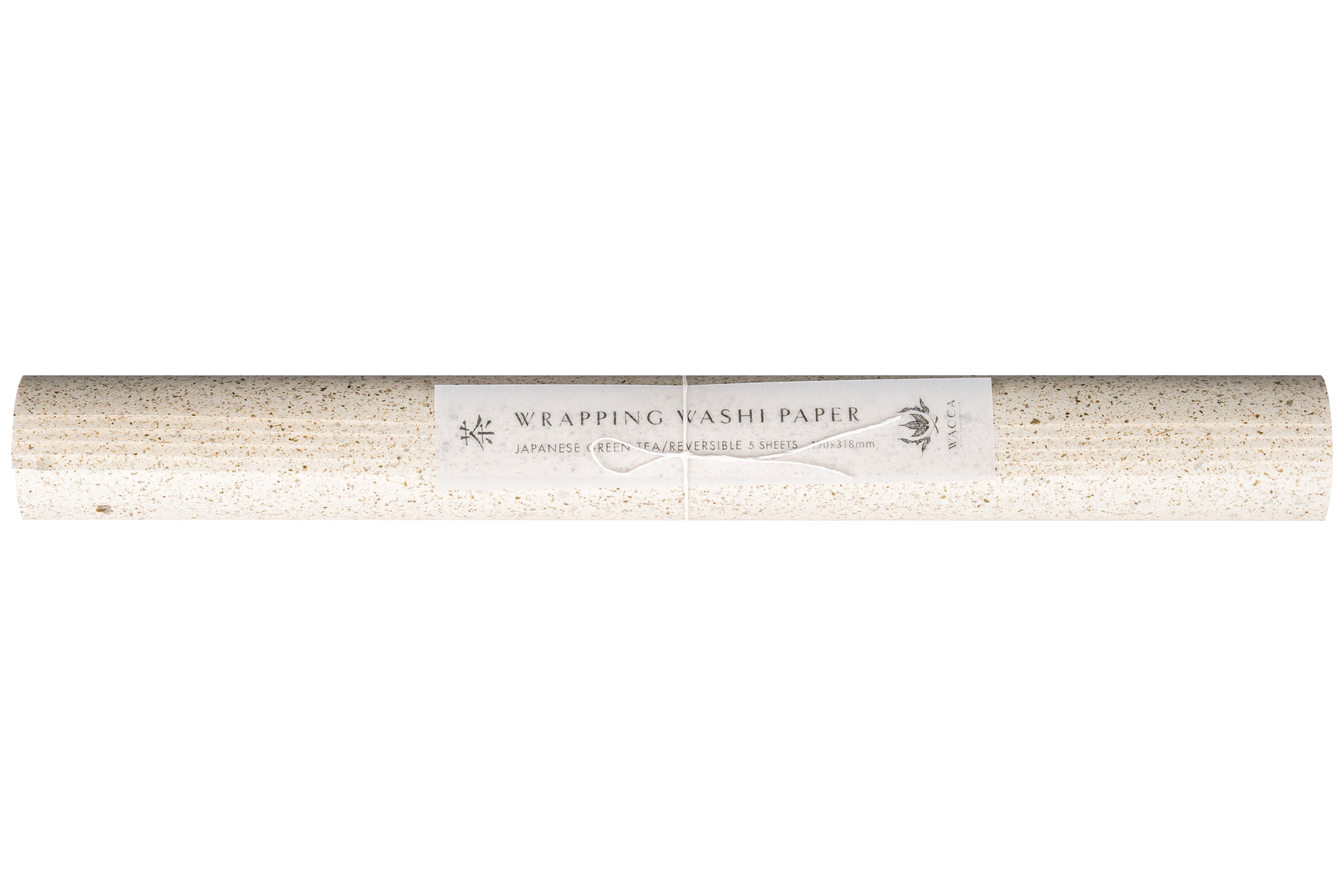 Tea Leaf Washi Paper, 5 Large Sheets
