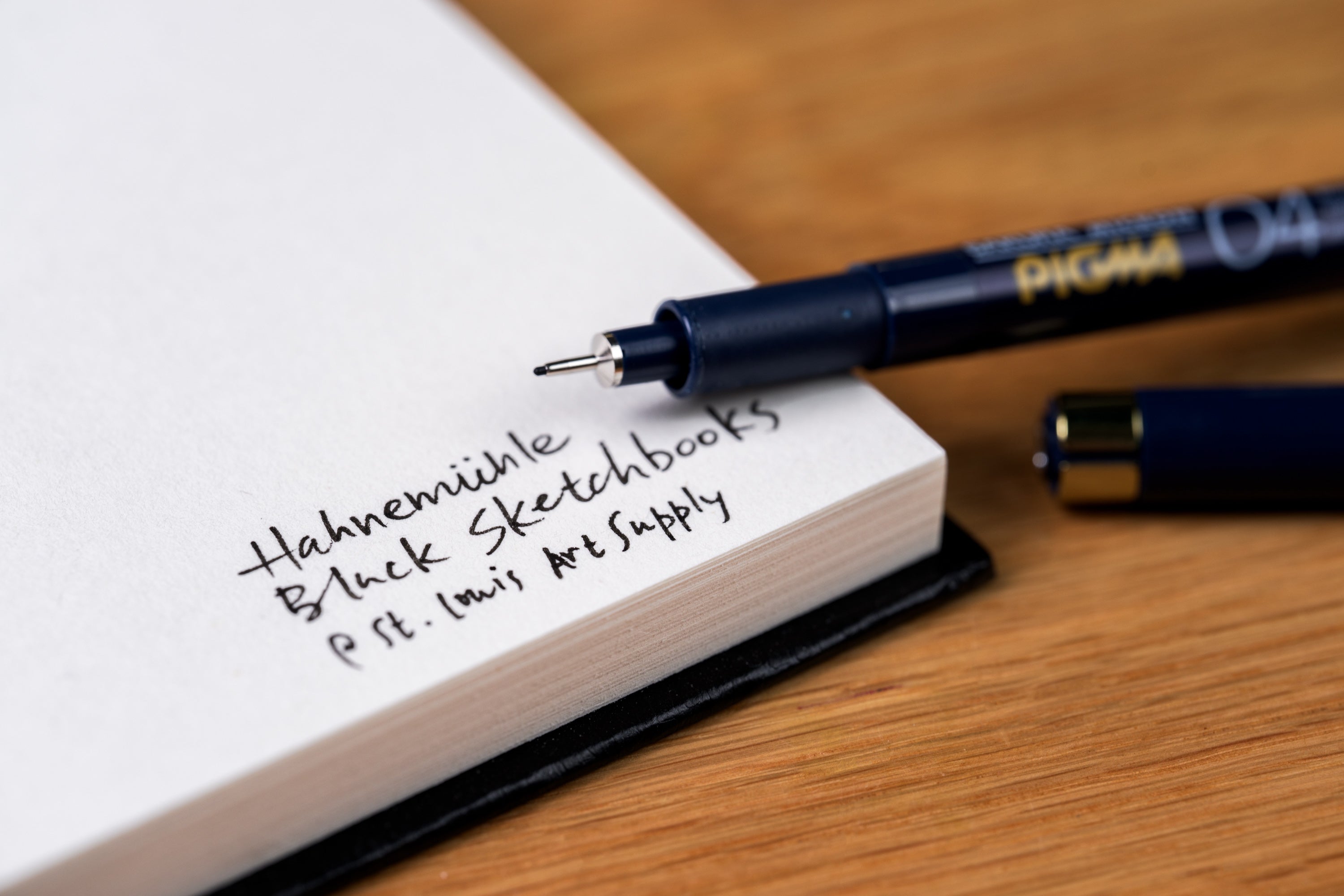 Hardcover Black Sketchbook