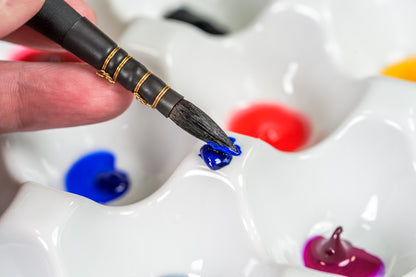 Porcelain "Egg Crate" Watercolor Palette