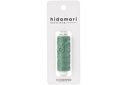 Hidamari Sashiko Thread, #017 Moss Green