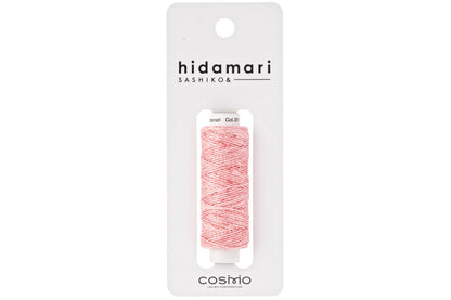 Hidamari Sashiko Thread, #201 Strawberry Milk