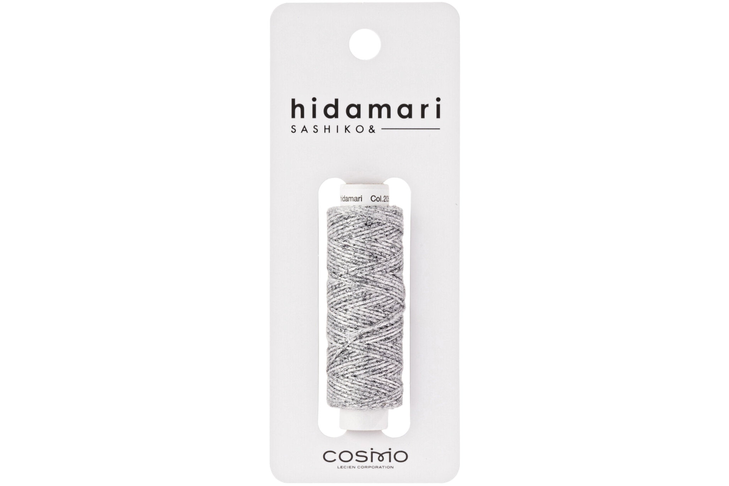Hidamari Sashiko Thread, #205 Cookies & Cream