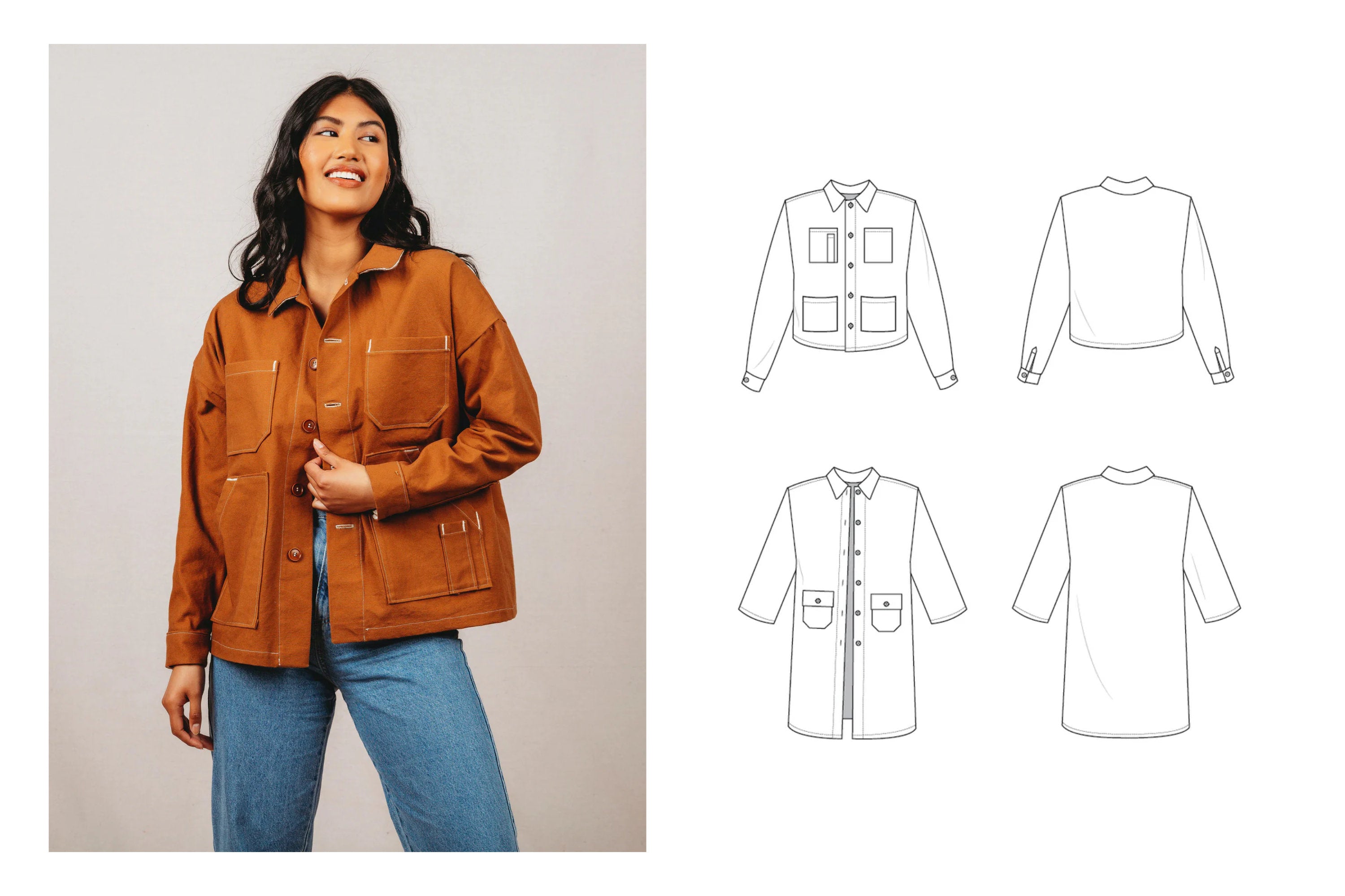 Ilford Jacket Sewing Pattern