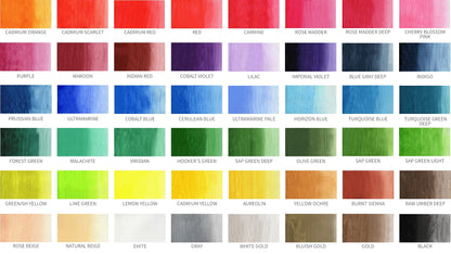 Kuretake - Gansai Tambi Watercolors, #11 Natural Beige - St. Louis Art Supply