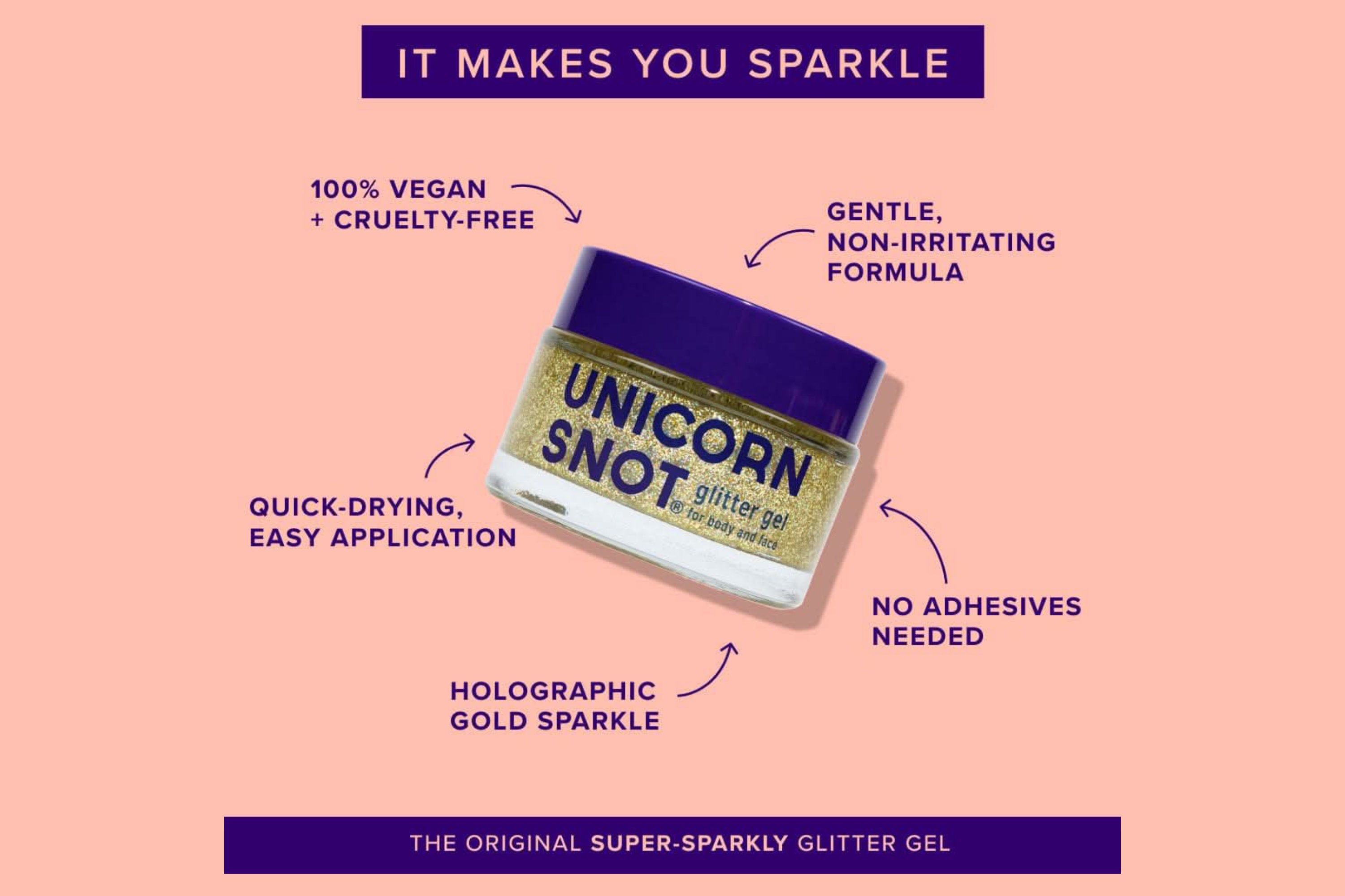 The Original Glitter Gel, Sky Blue