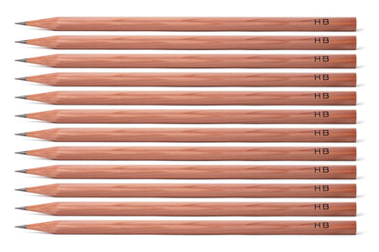 Kitaboshi Cedar Pencils, HB, Set of 12