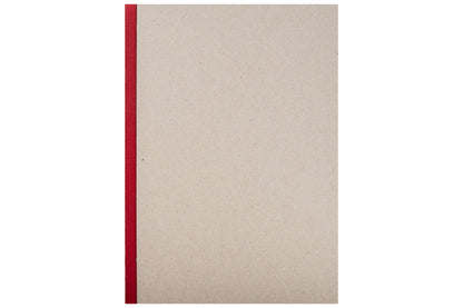 K&P Pasteboard Sketchbook, A4, Red Spine