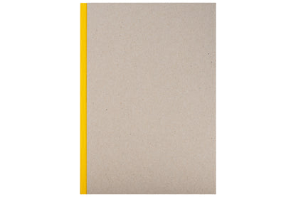 K&P Pasteboard Sketchbook, A4, Yellow Spine