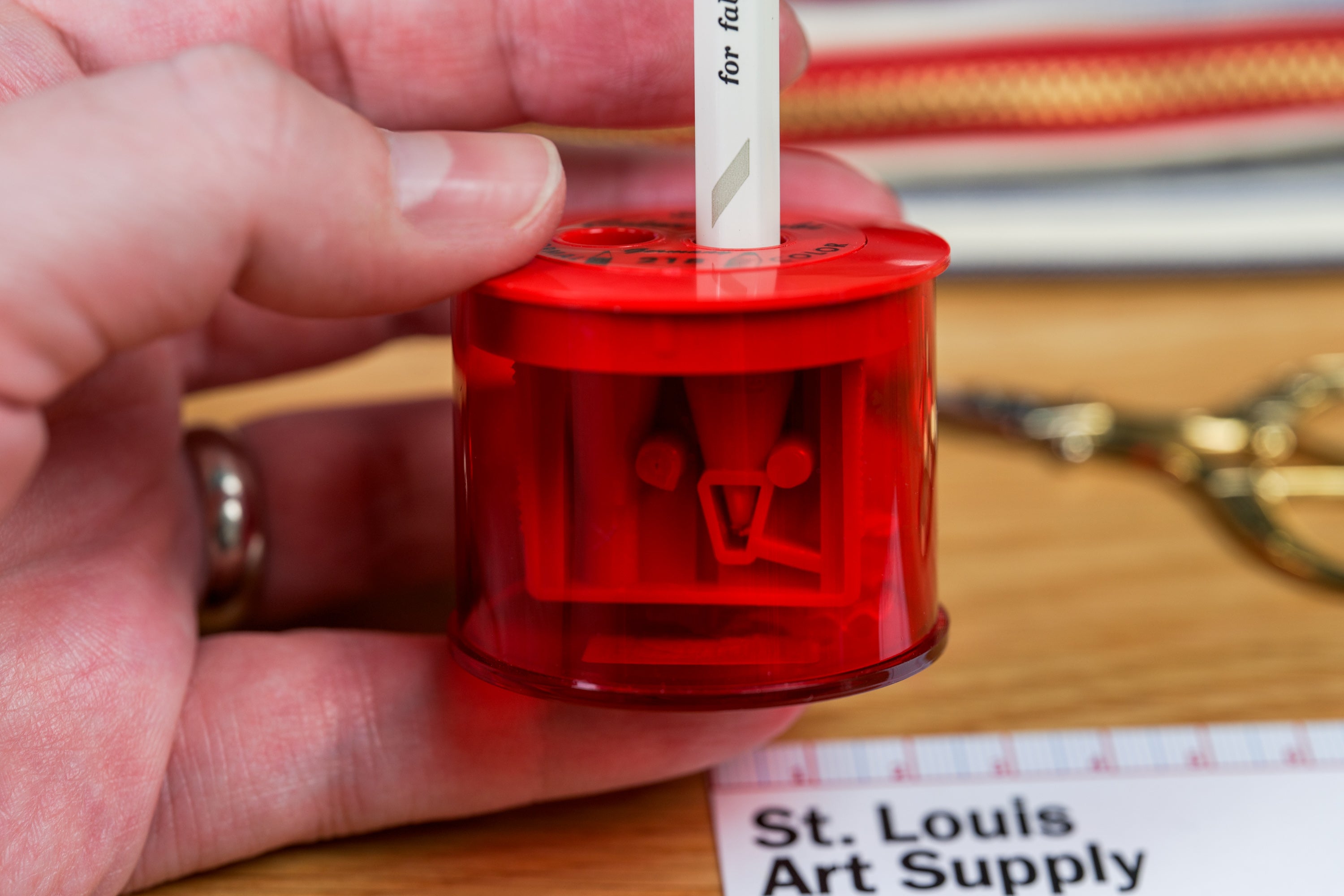 KUM Color-Combi Pencil Sharpener, Random Color