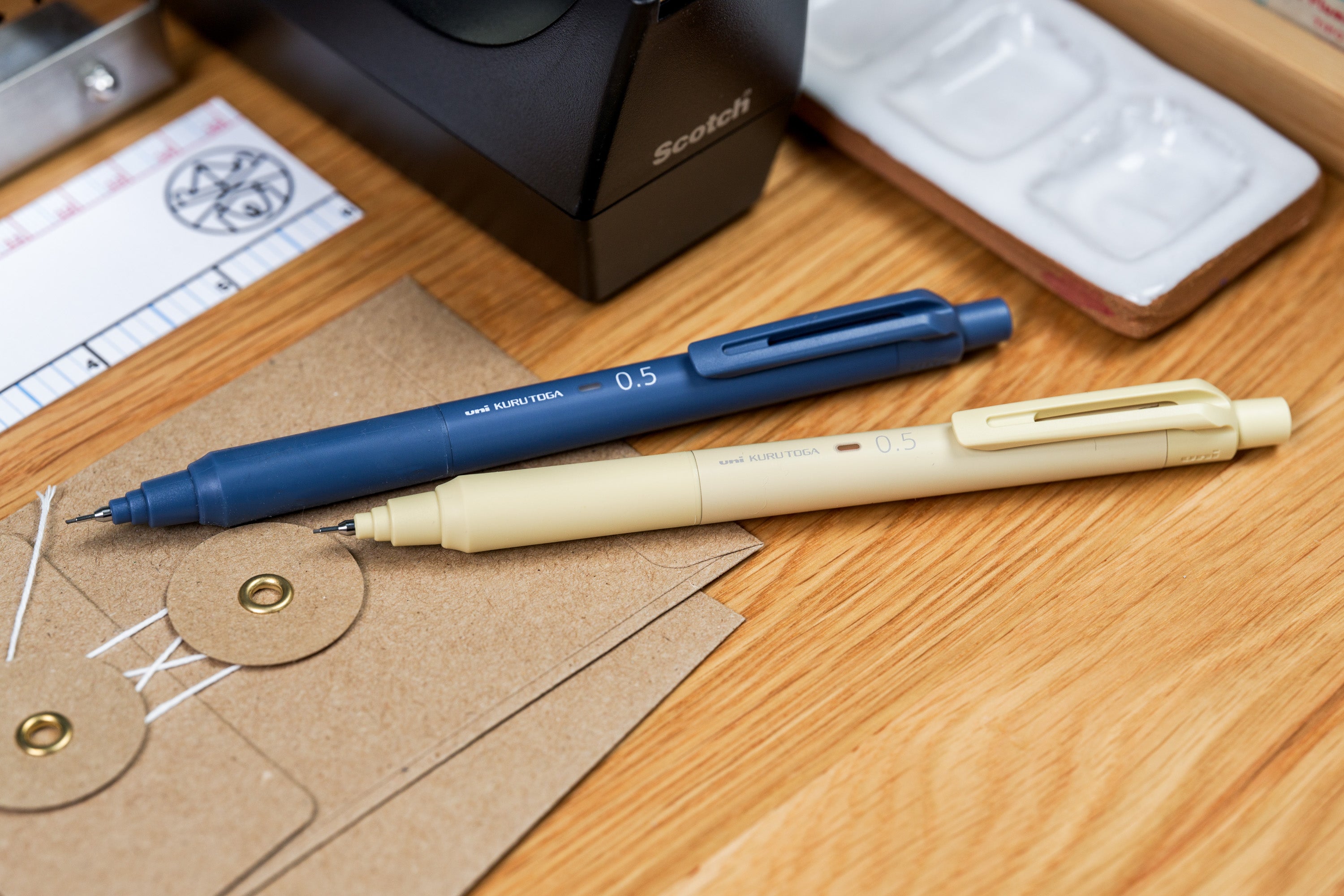 Kuru Toga KS Mechanical Pencil, 0.5 mm, Herb Green