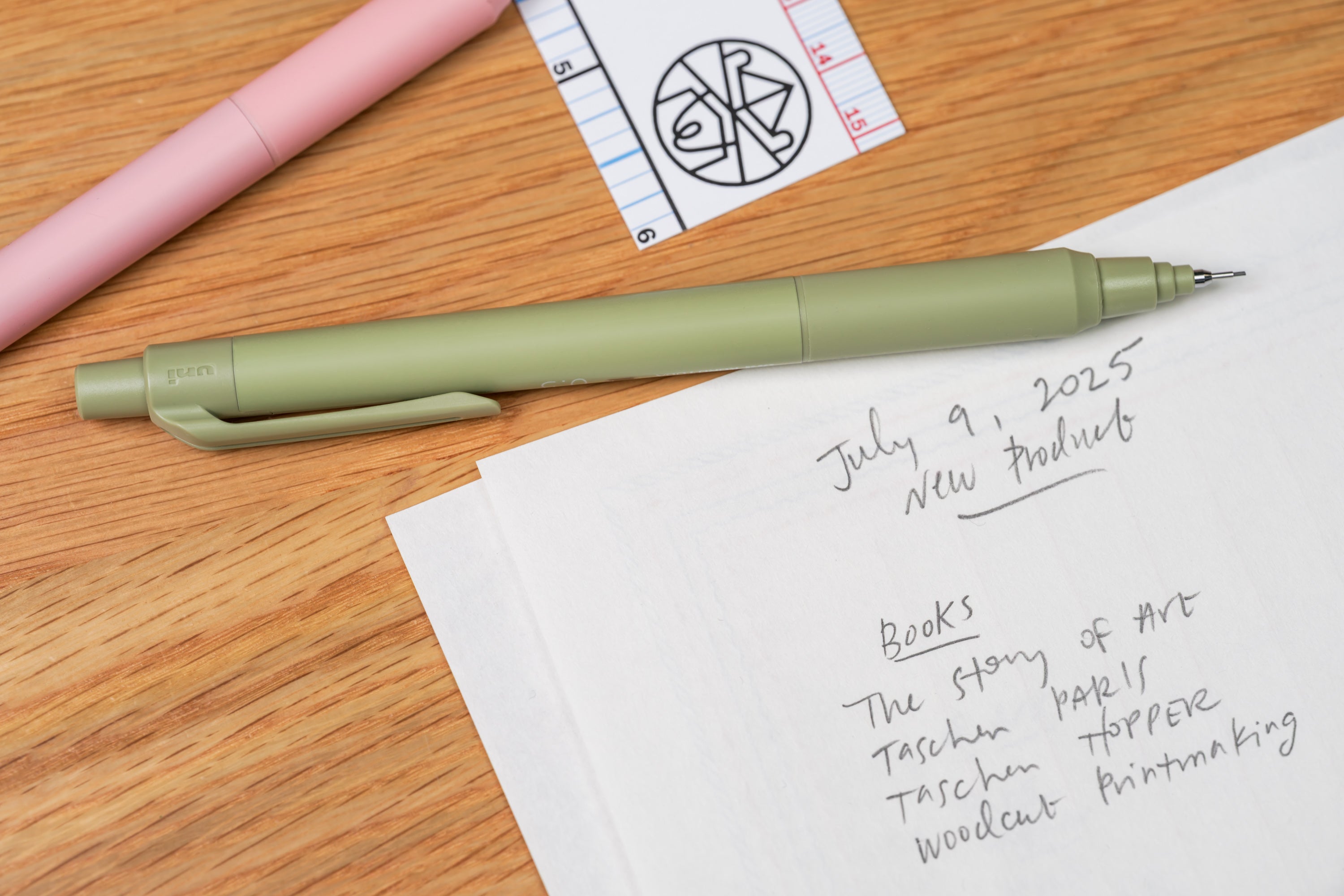 Kuru Toga KS Mechanical Pencil, 0.5 mm, Coral Pink