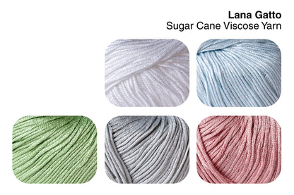100% Sugar Cane Yarn, Celery Green