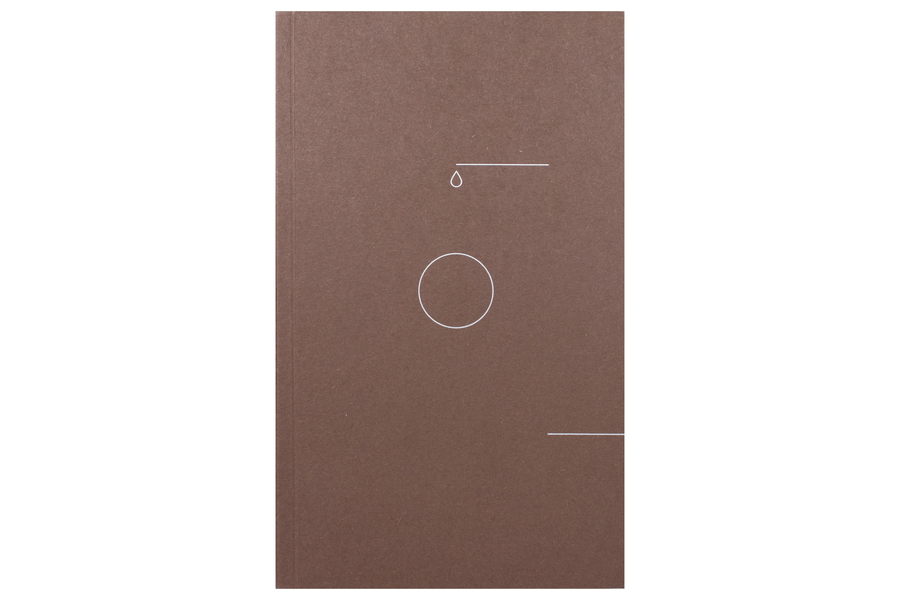 Lico Slim Notebook, Deep Brown
