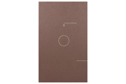 Lico Slim Notebook, Deep Brown
