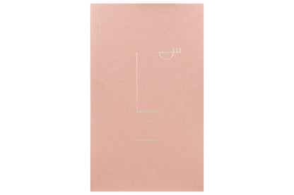 Lico Slim Notebook, Almond Pink