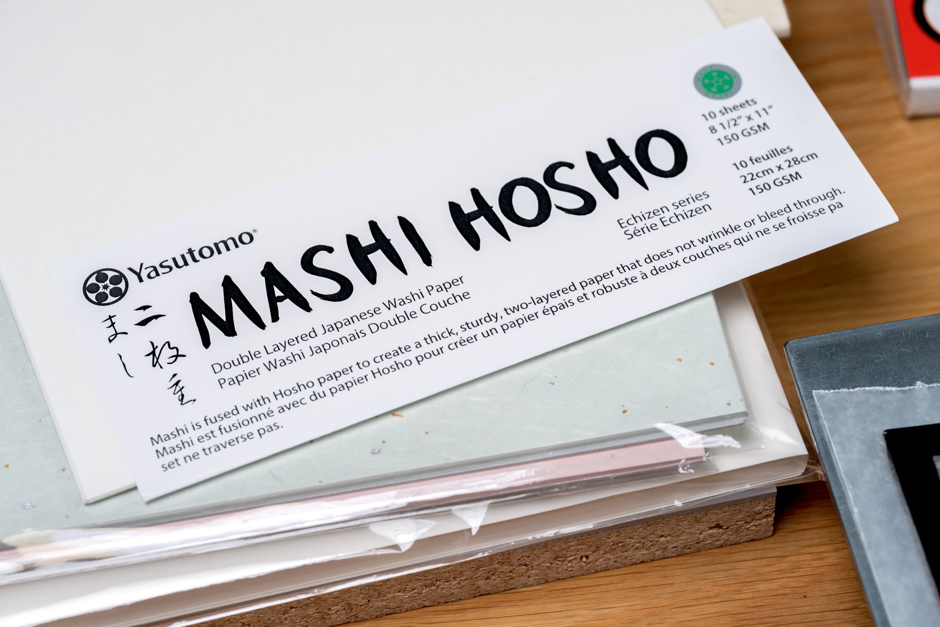 Mashi/Hosho Dual-Layer Paper, 8.5" x 11", 10 Sheets