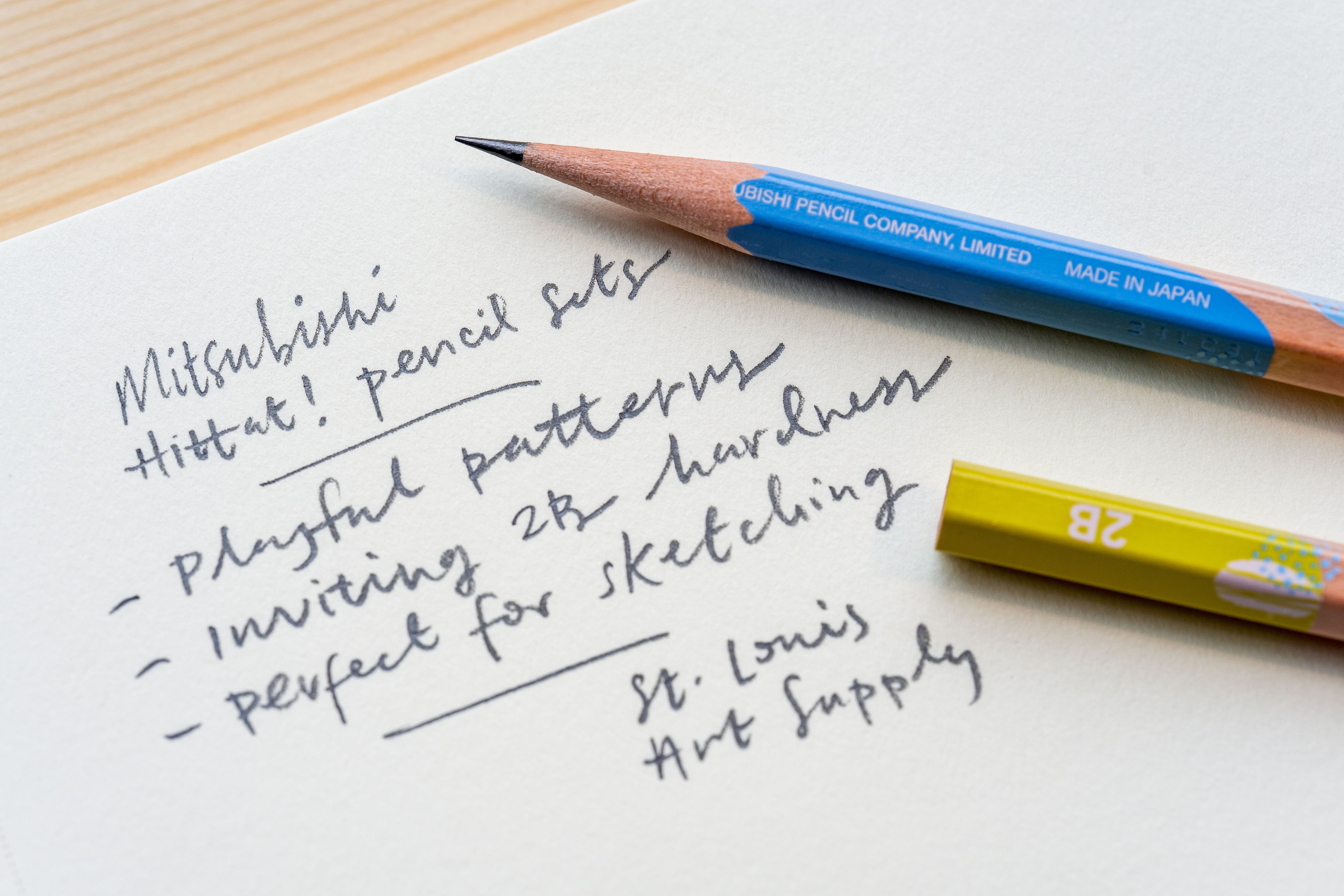 Uni Hittat! Pencils, 2B, Box of 12 (Fly!)
