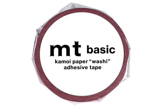 mt Washi Tape, 15 mm, Pale Scarlet