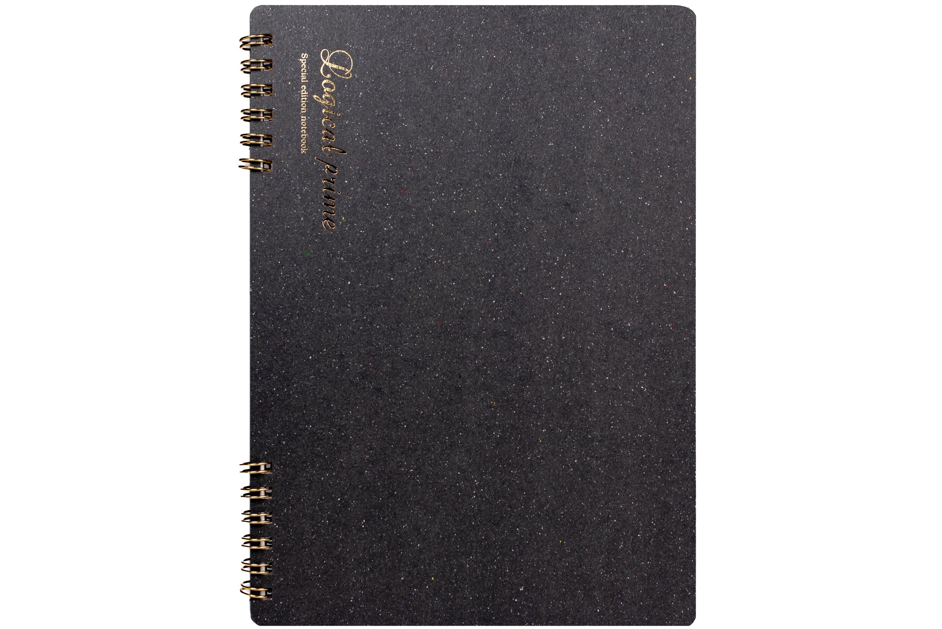 Logical Prime Split-Ring Notebook, Charcoal/Graph