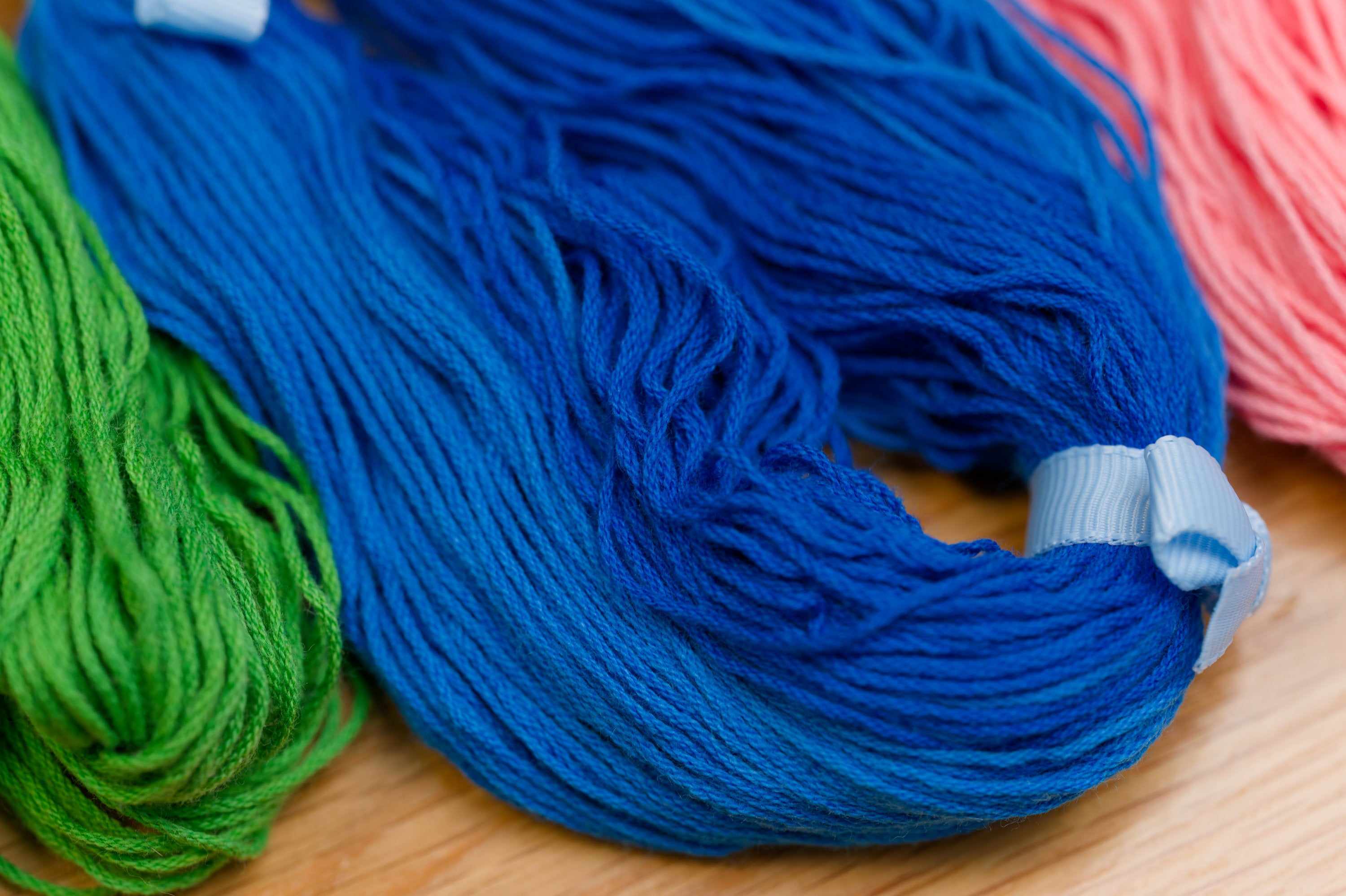 XL Hand-Dyed Sashiko Skein, #208 Autumn