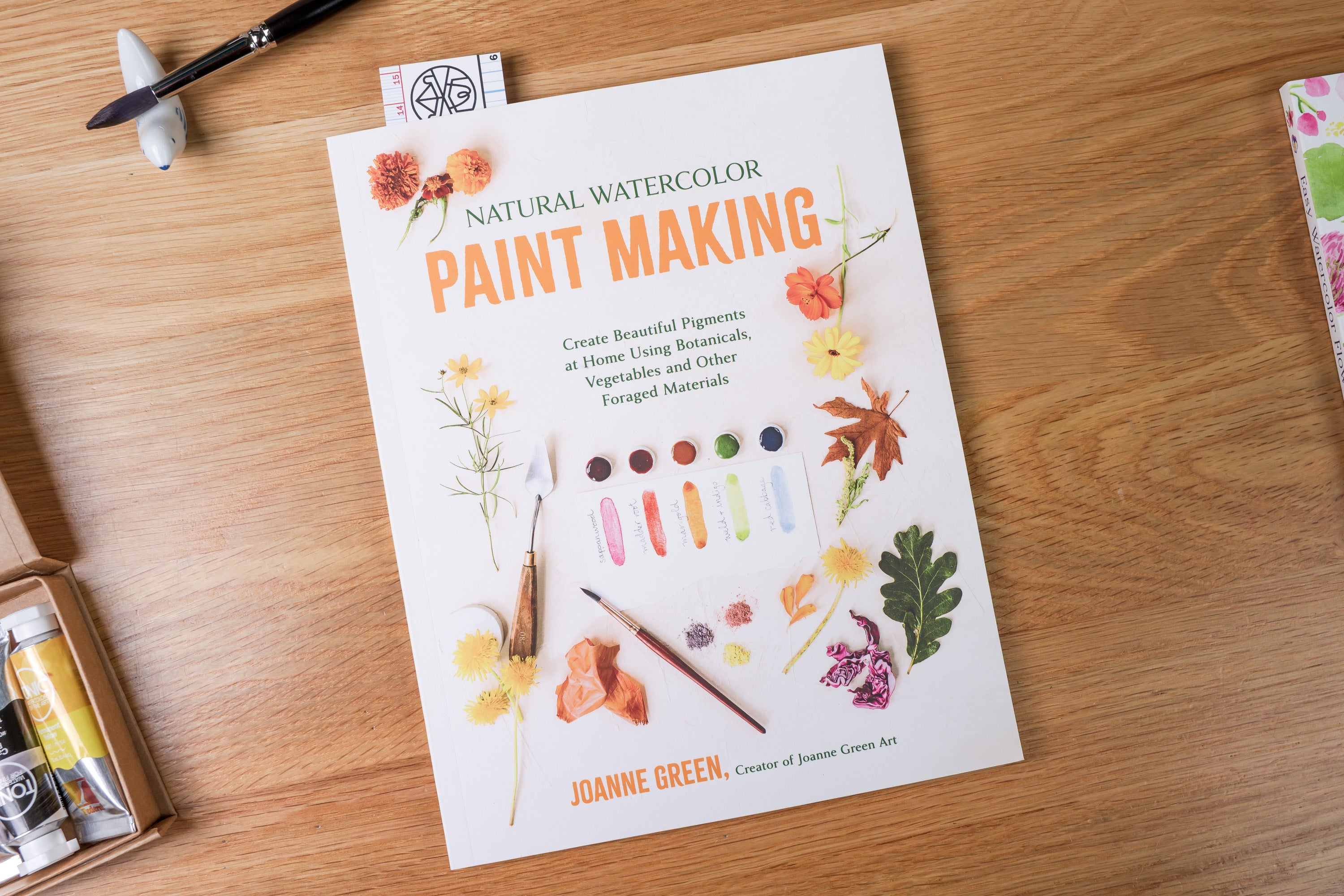 Natural Watercolor Paint Making