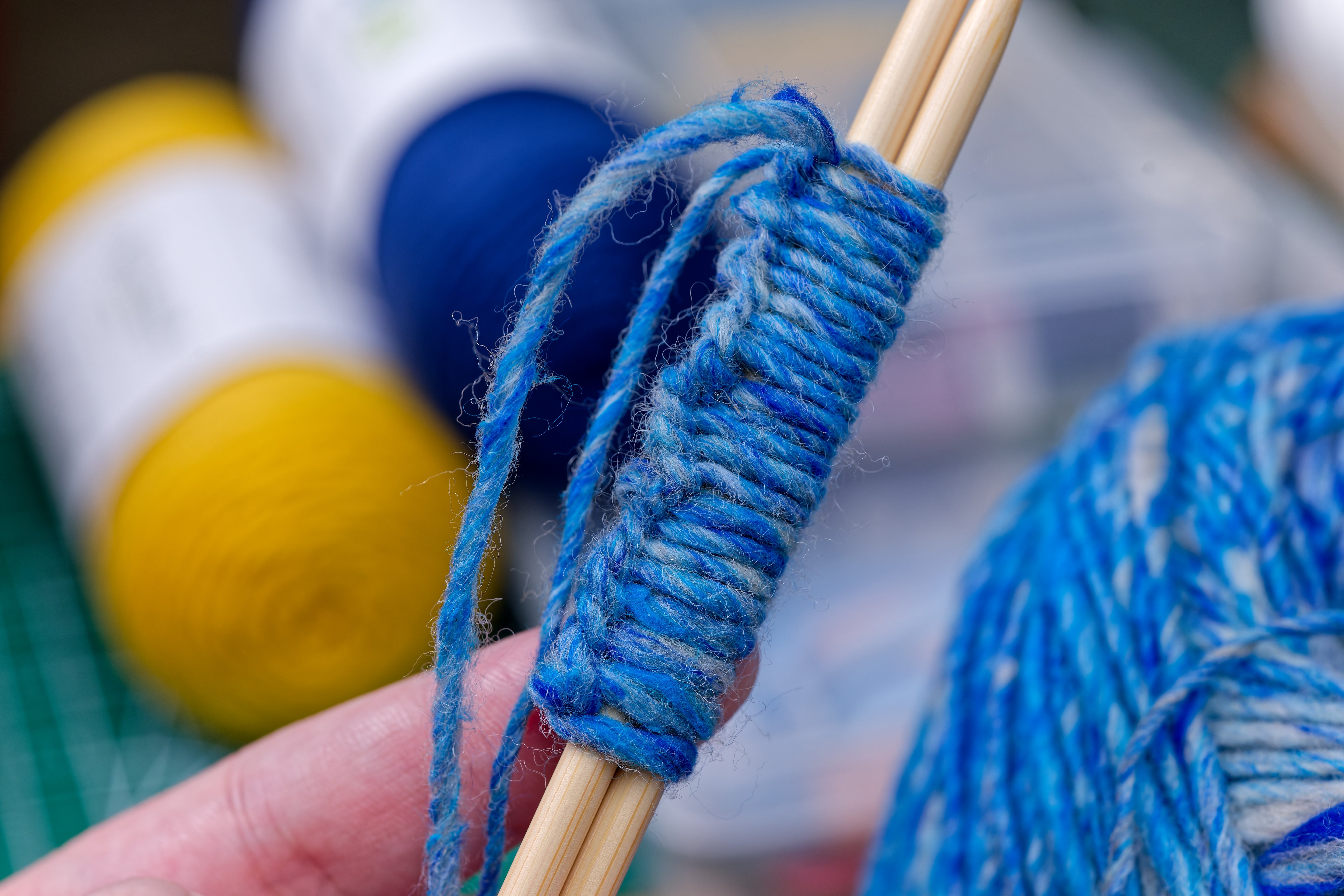 Haunui Cotton/Wool Yarn, #424 Mueraki