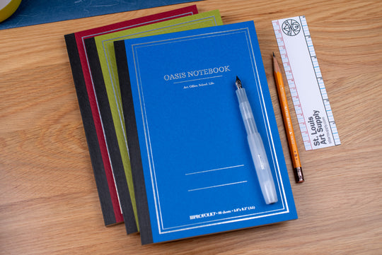 Oasis Notebook, Sky Blue
