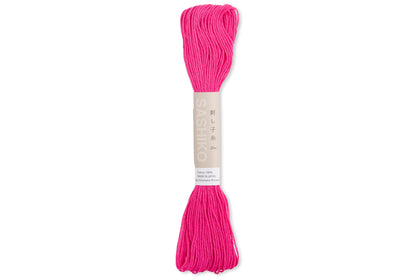 Olympus Cotton Sashiko Thread, #21 Bright Pink