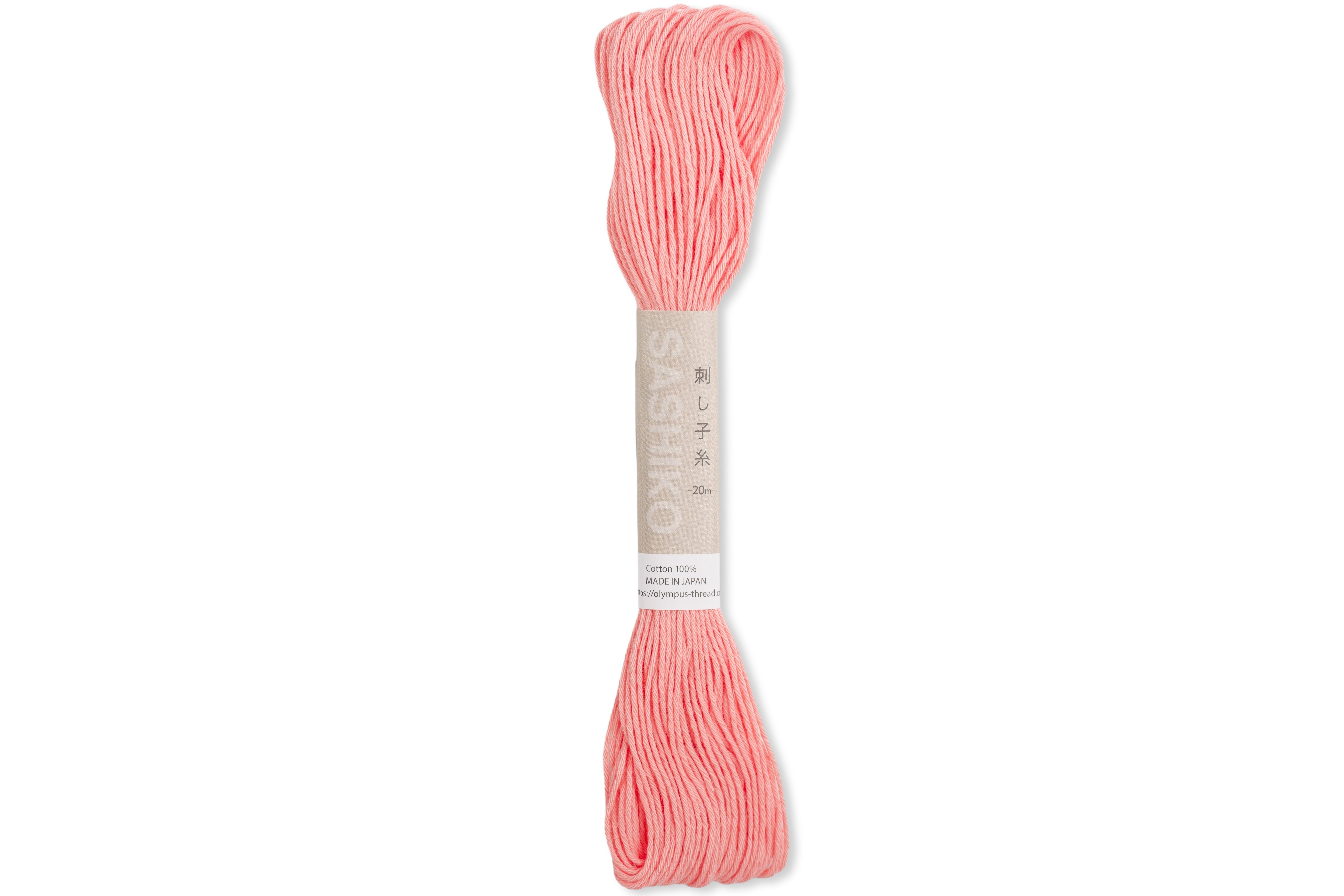Olympus Cotton Sashiko Thread, #25 Peach