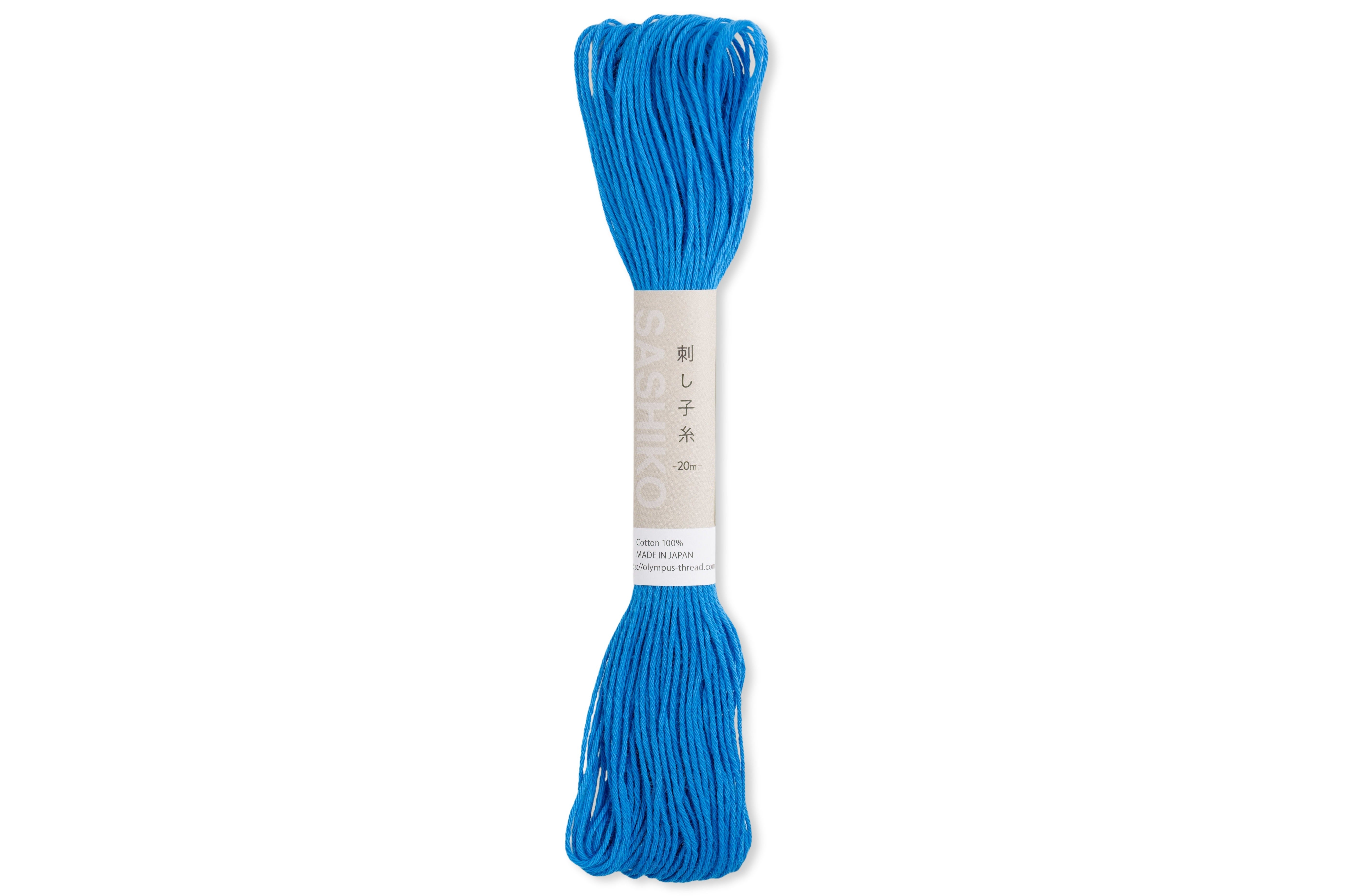 Olympus Cotton Sashiko Thread, #27 Cyan