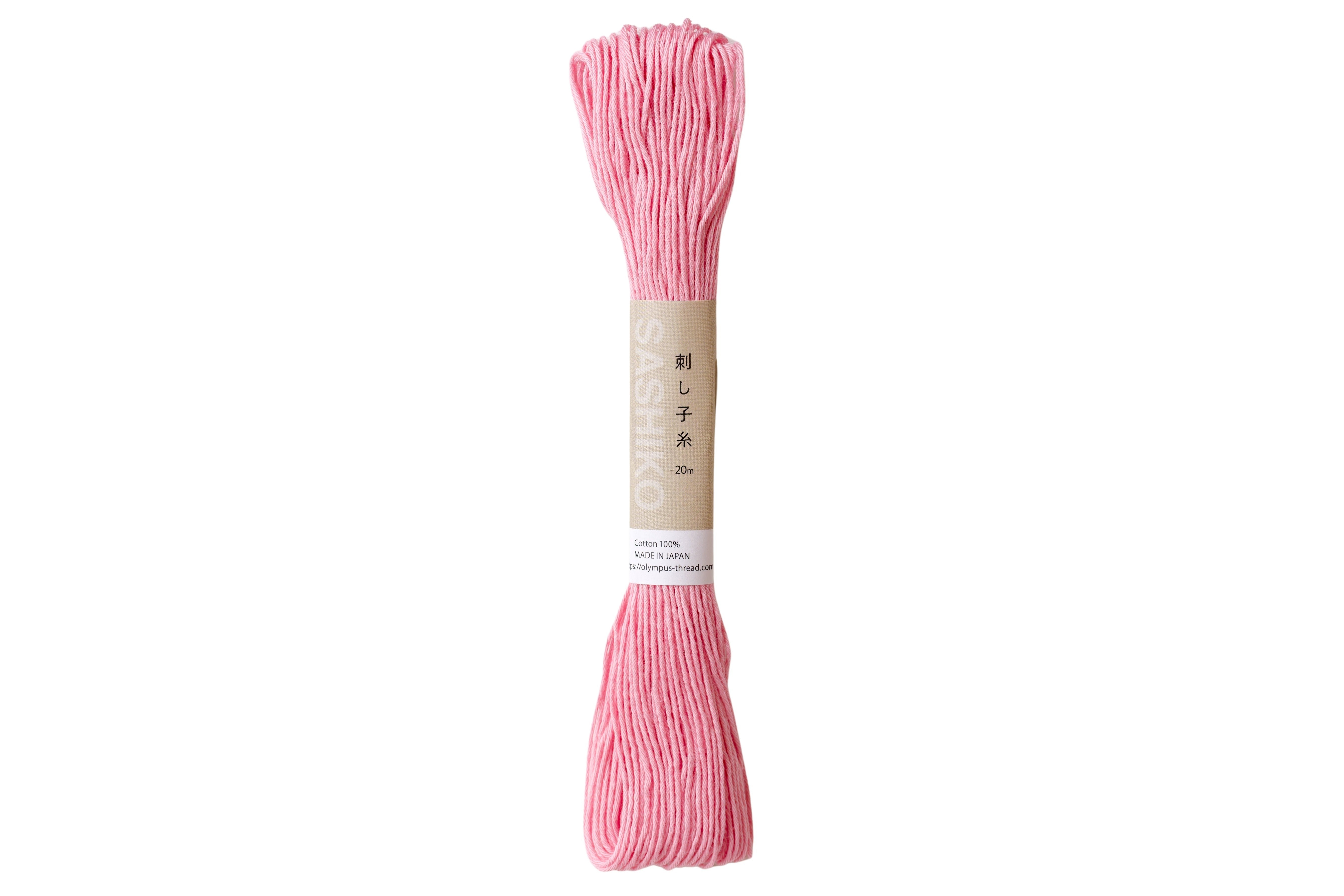 Olympus Cotton Sashiko Thread, #14 Orchid Pink
