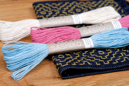 Olympus Cotton Sashiko Thread, #10 Cobalt Blue