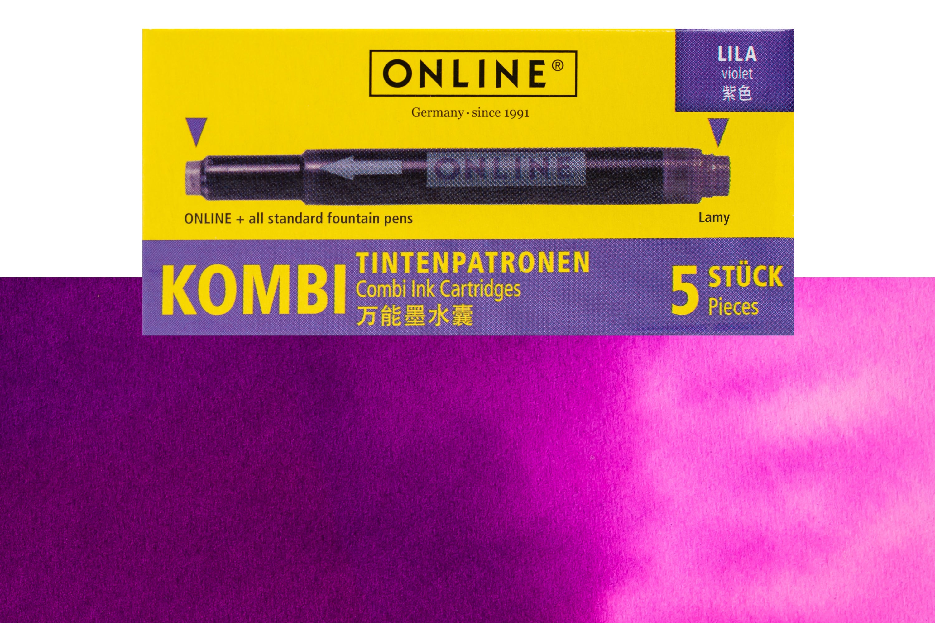 KOMBI Fountain Pen Ink Cartridges