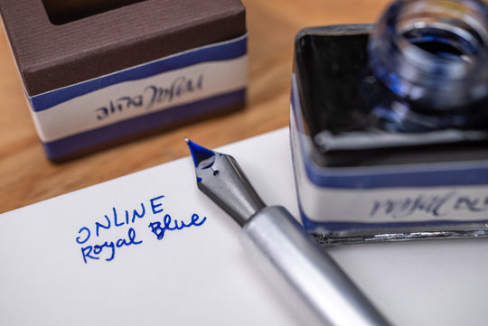 ONLINE Bottled Fountain Pen Ink, Royal Blue