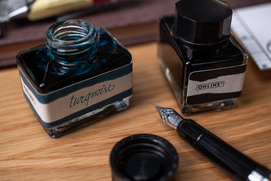 ONLINE Bottled Fountain Pen Ink, Green