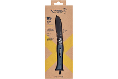 Opinel No. 09 DIY Multifunction Knife, Cool Grey