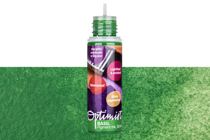 Optimist Pigment Ink, #110 Basil, 50 mL Precision Bottle