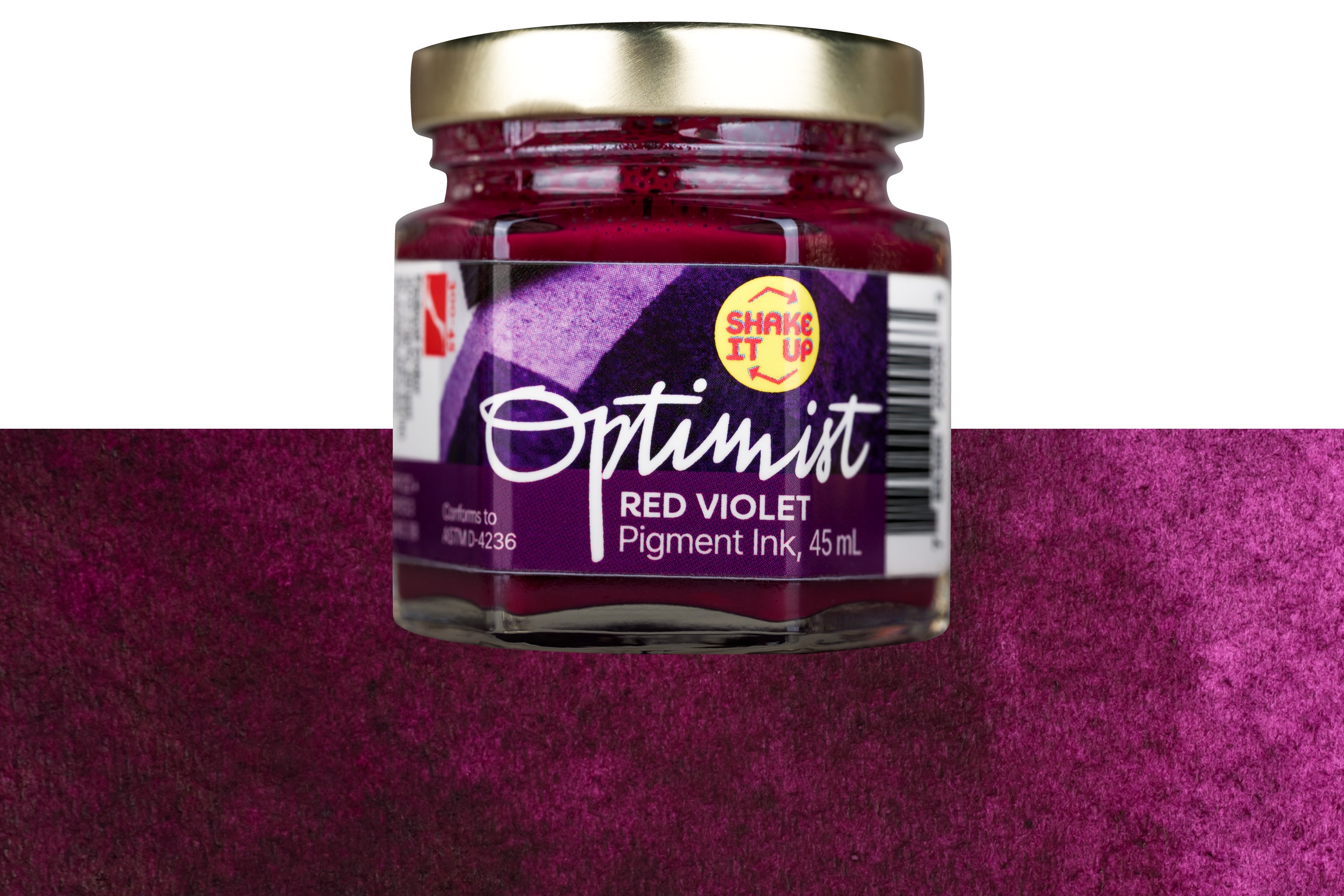 Optimist Pigment Ink, #300 Red Violet, 45 mL Inkwell