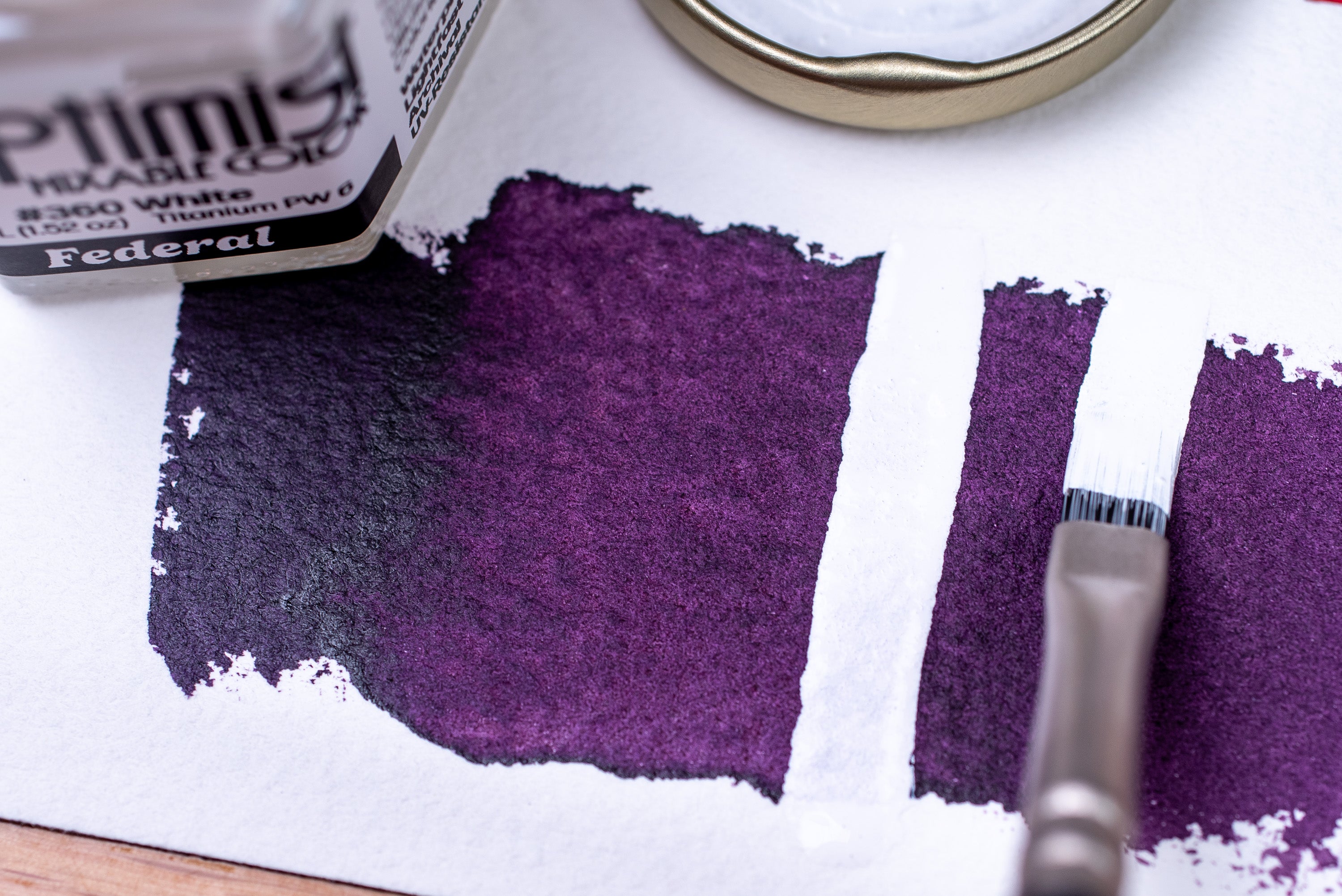 Optimist Pigment Ink, #360 White, 45 mL Inkwell