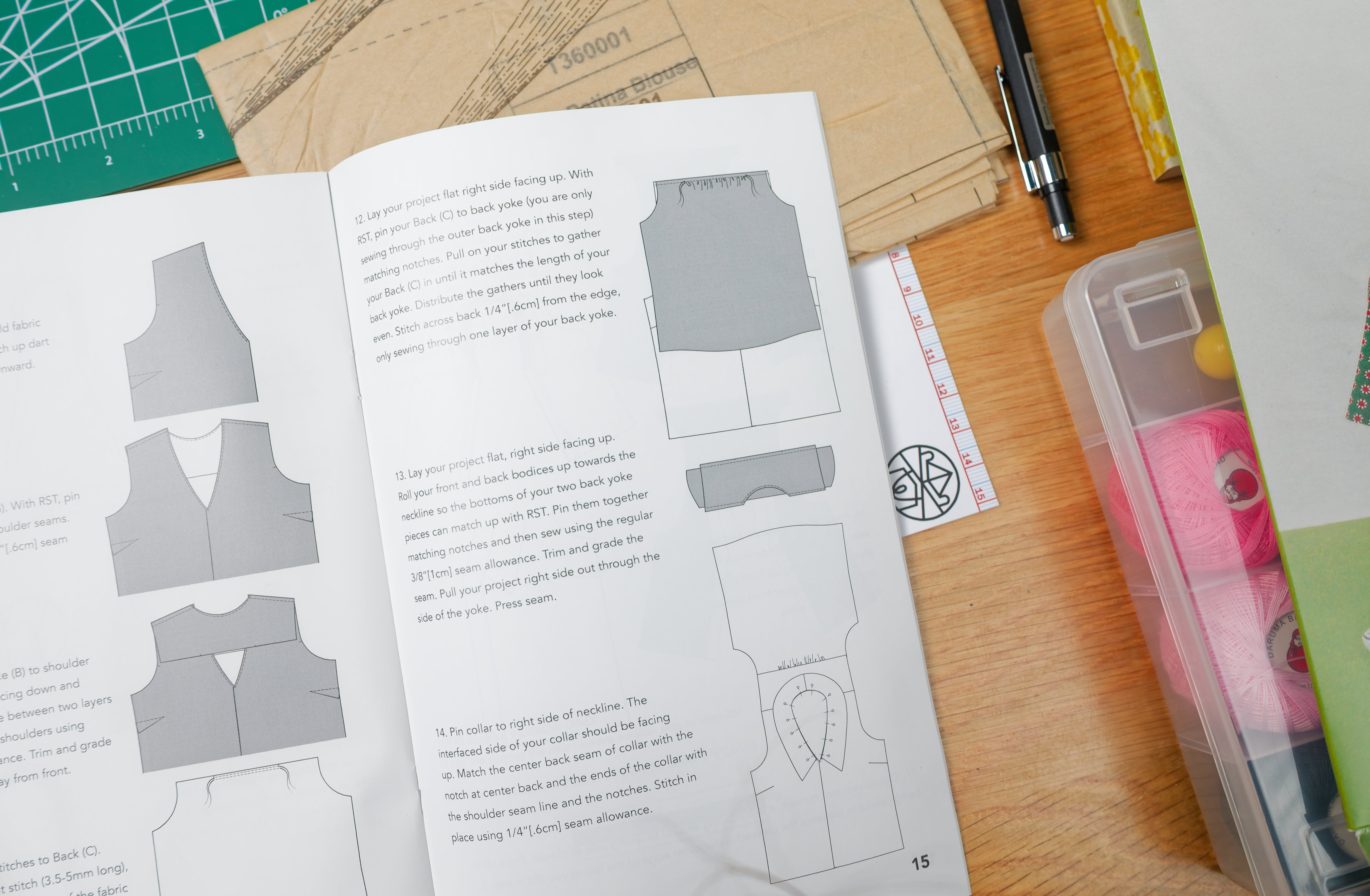 Patina Blouse Sewing Pattern