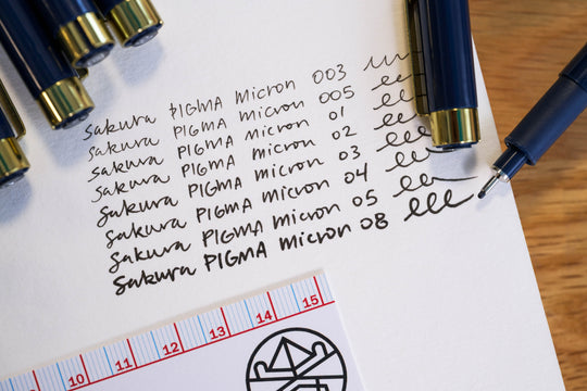 PIGMA Micron Fineliner Pen, Japanese Edition