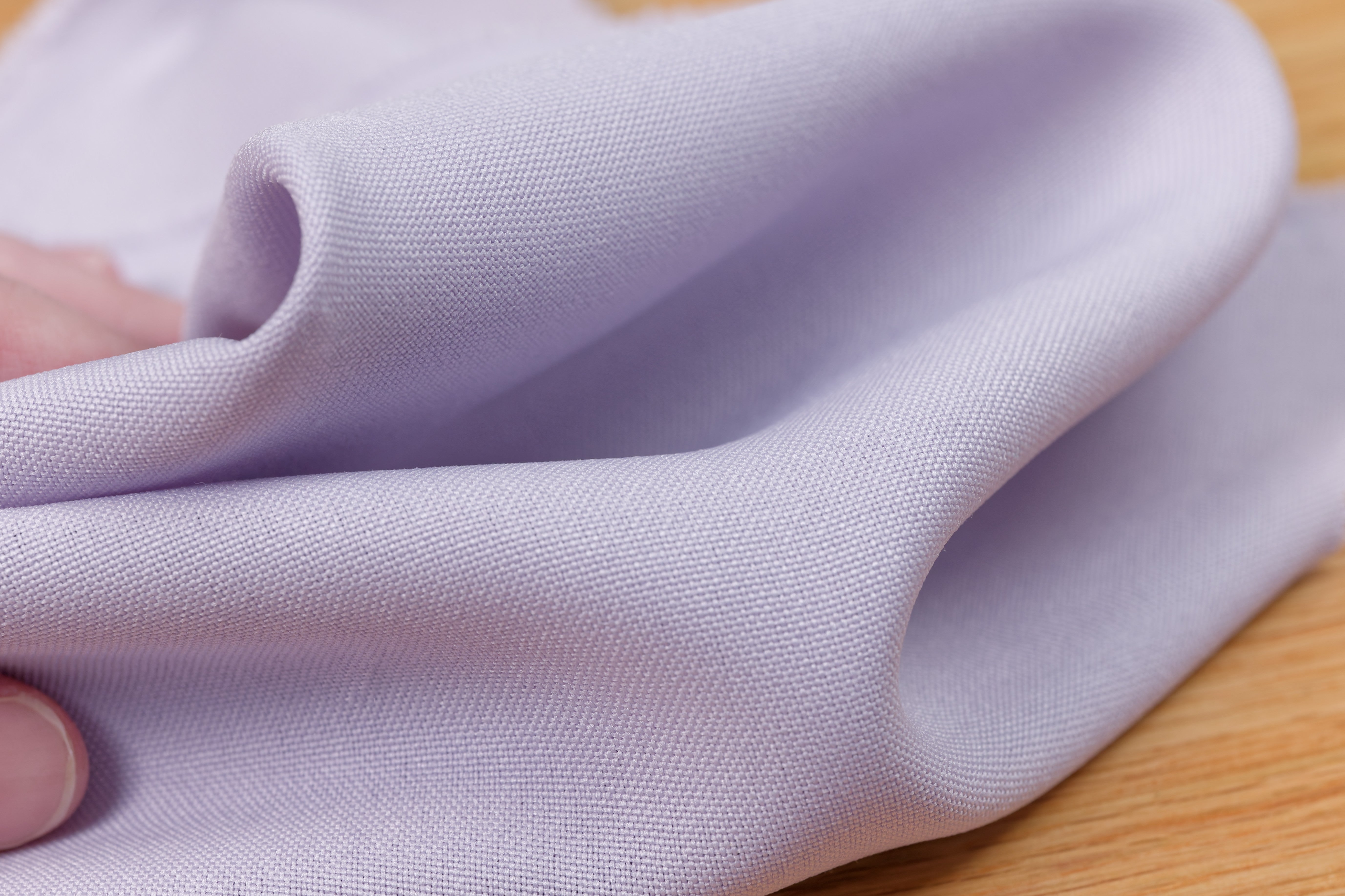 Poly Poplin By The Yard, Lavender