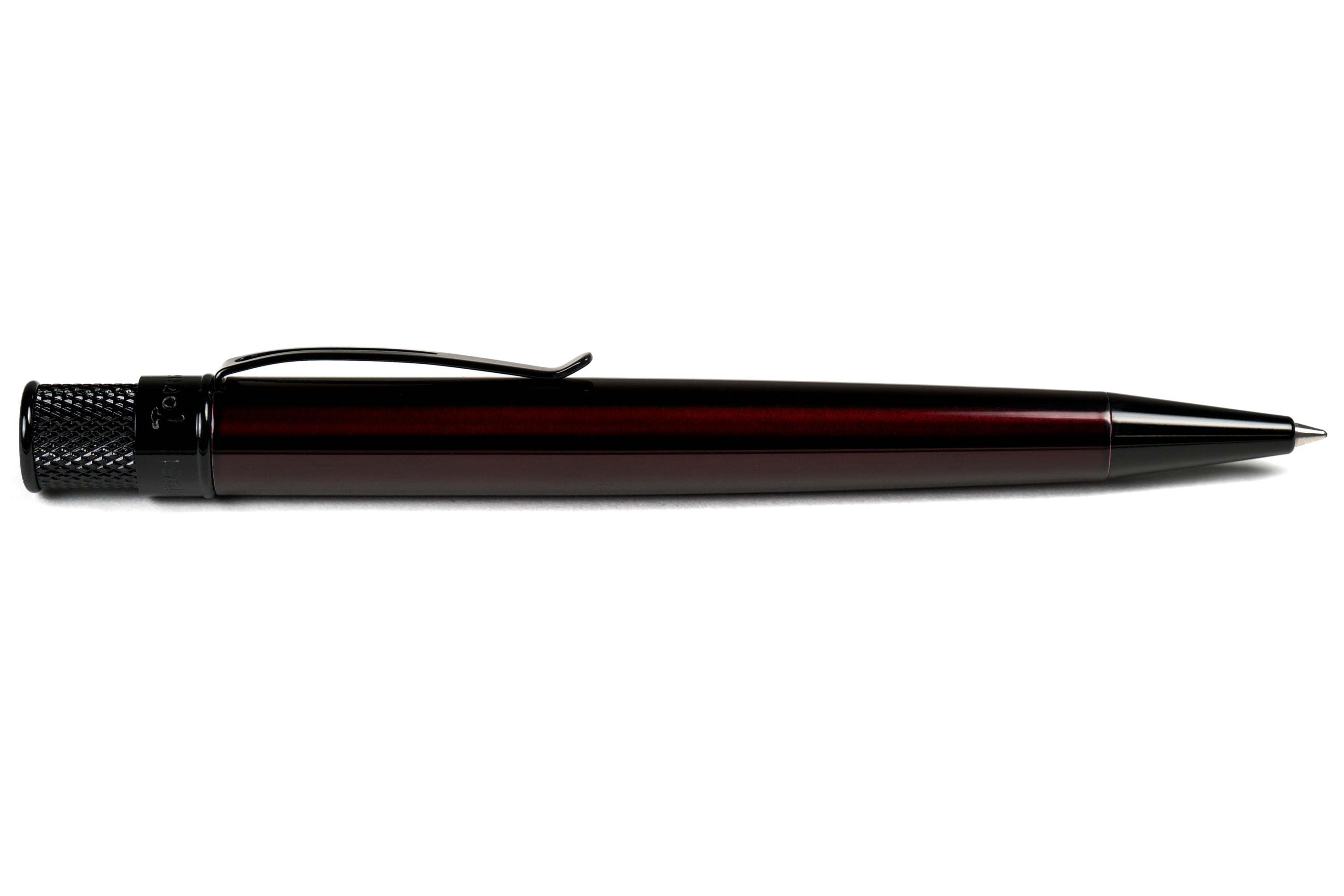 Tornado Rollerball Pen, Stealth Black Cherry