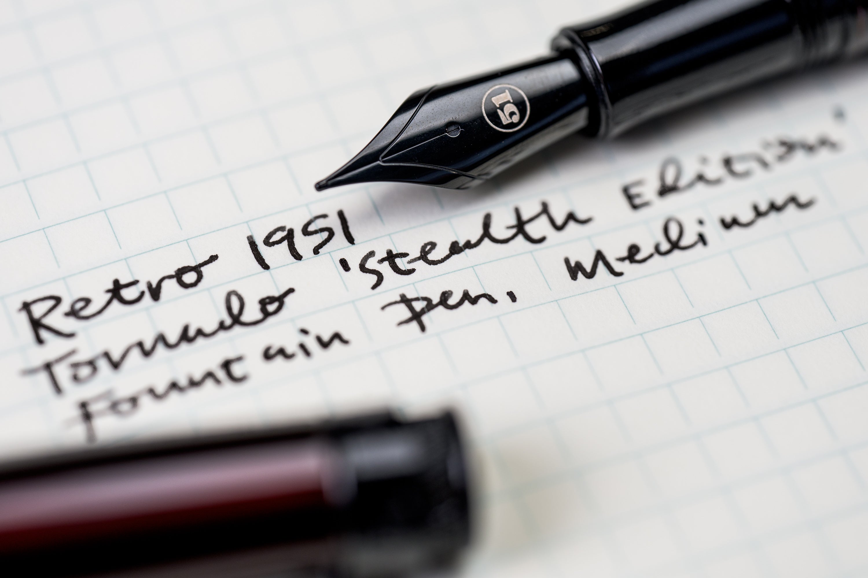 Stealth Black Fountain Pen