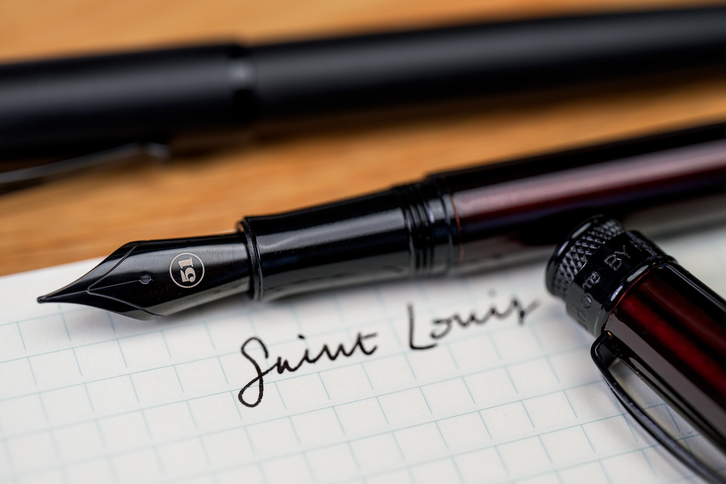 Stealth Cherry Fountain Pen