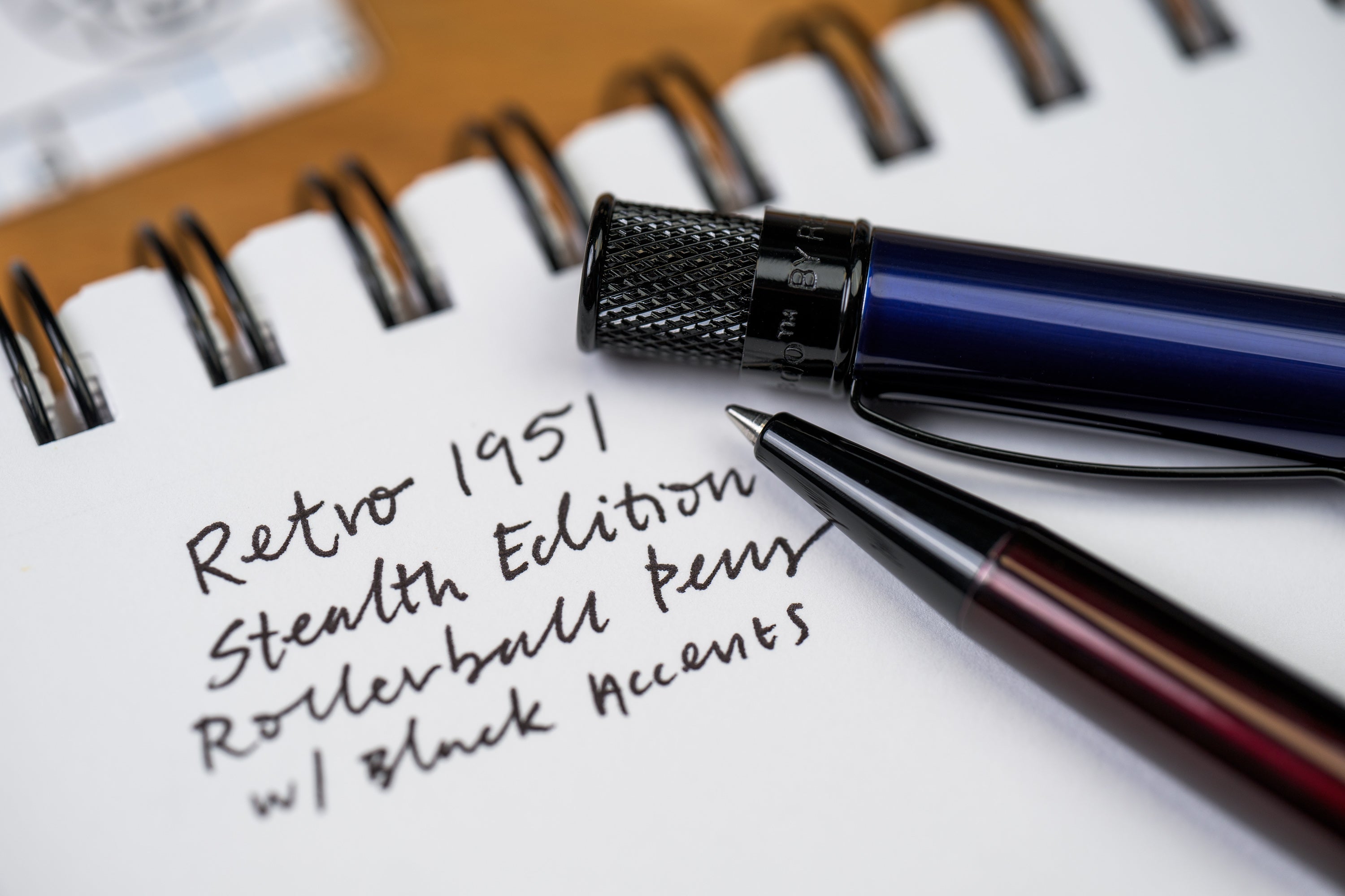 Tornado Rollerball Pen, Stealth Blue-Black