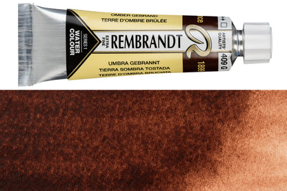Rembrandt Watercolor, 10 mL, #409 Burnt Umber