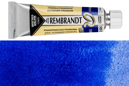Rembrandt Watercolor, 10 mL, #503 French Ultramarine