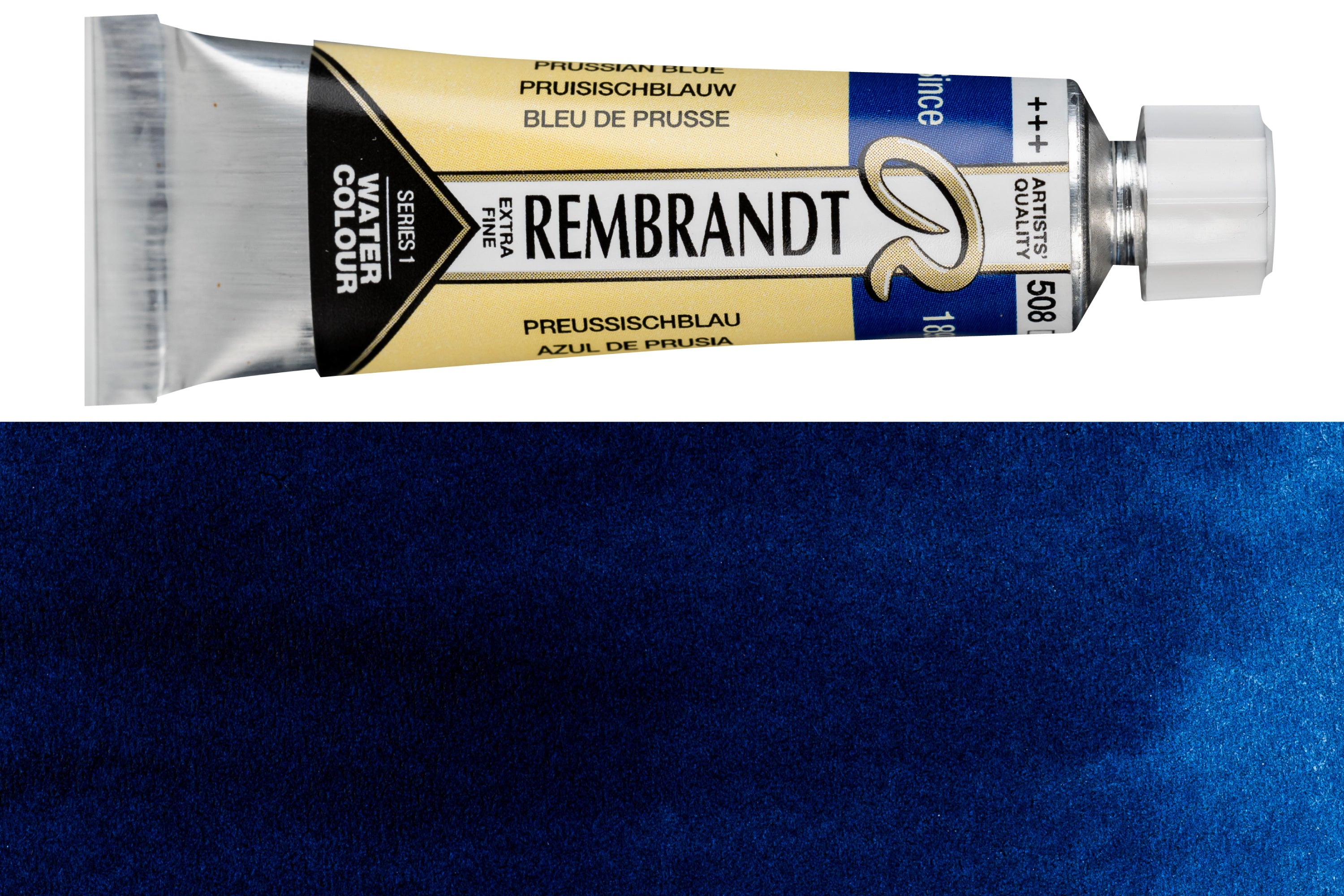 Rembrandt Watercolor, 10 mL, #508 Prussian Blue